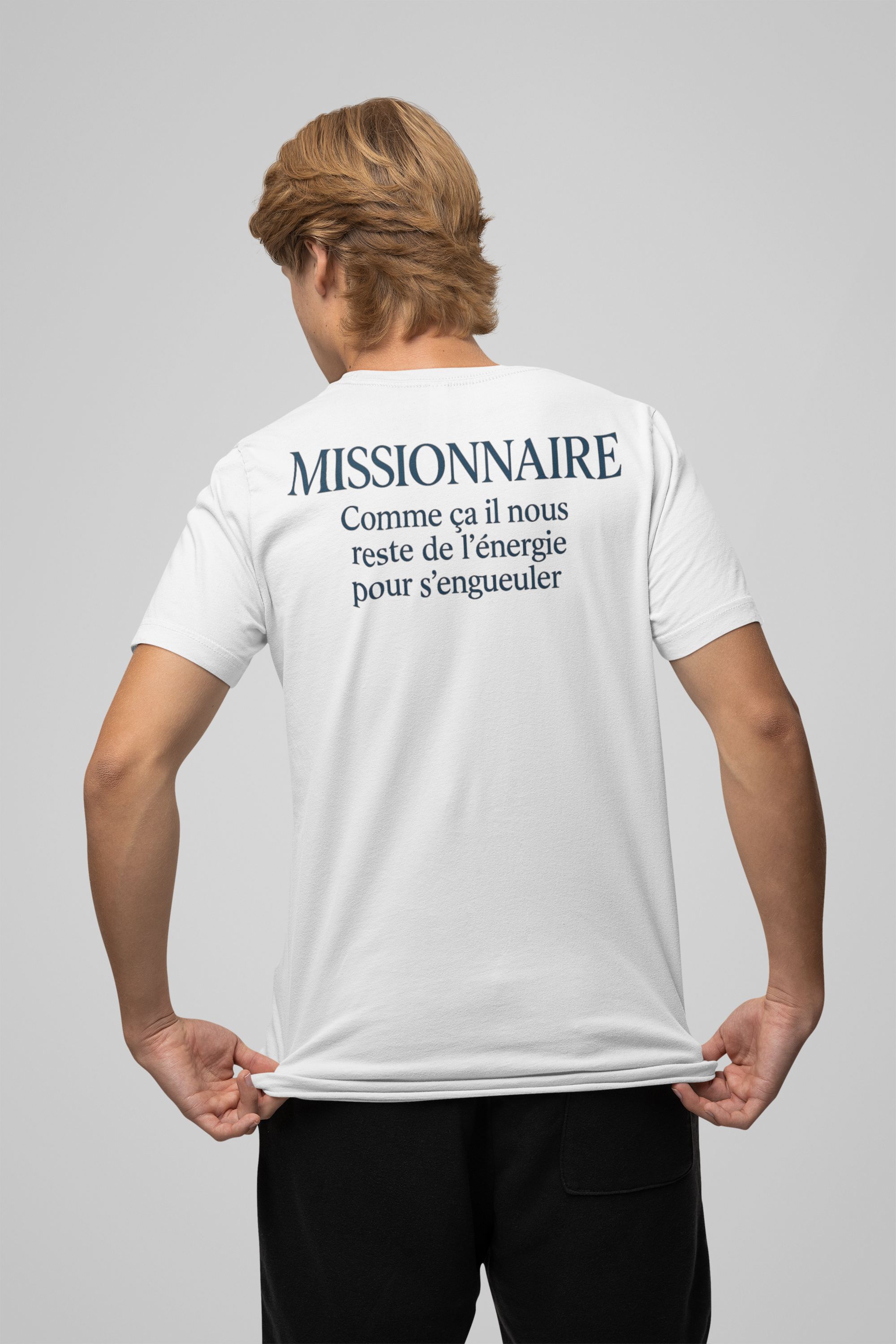 TSHIRT UNISEXE - MISSIONNAIRE