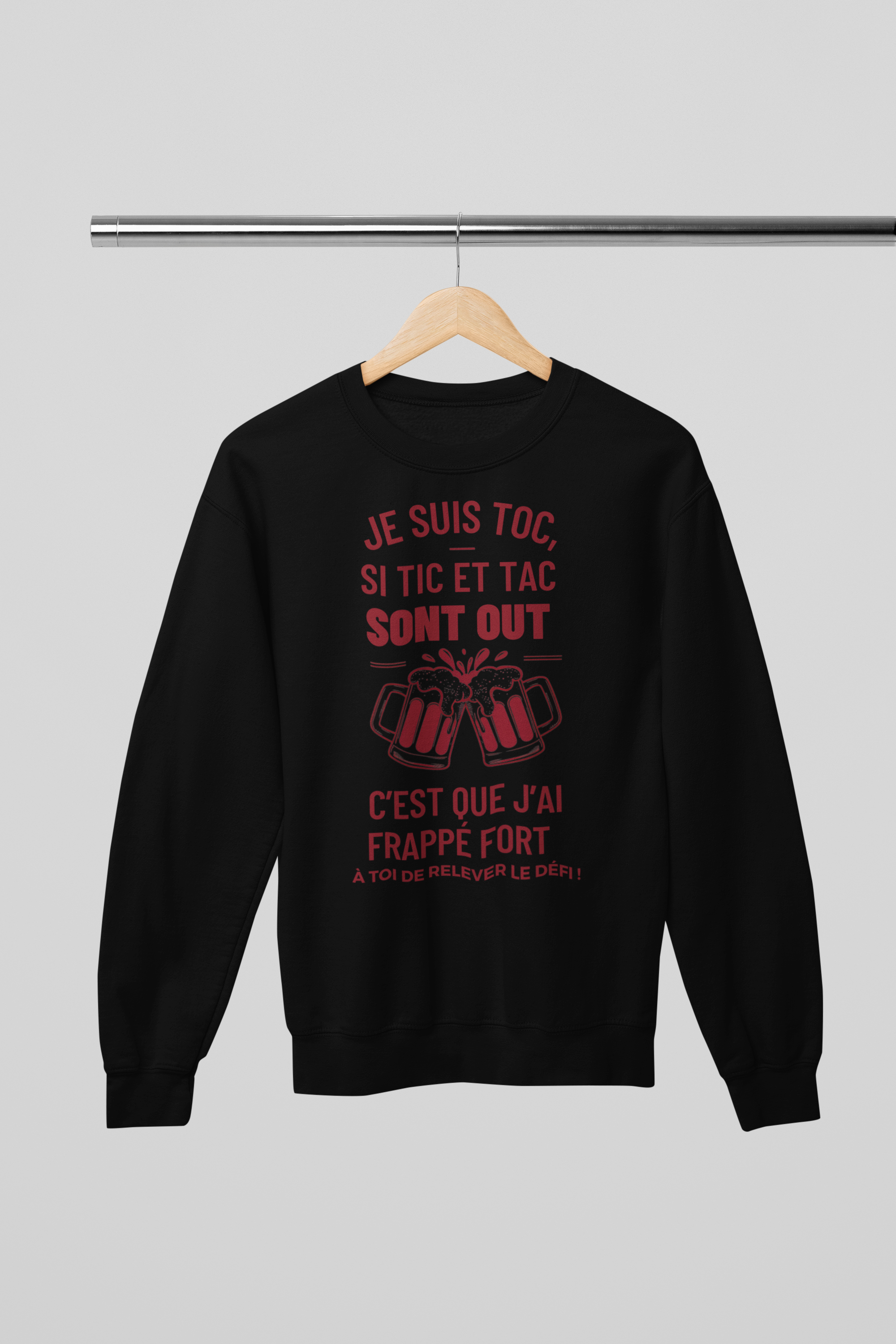 Sweat unisexe - JE SUIS TAC