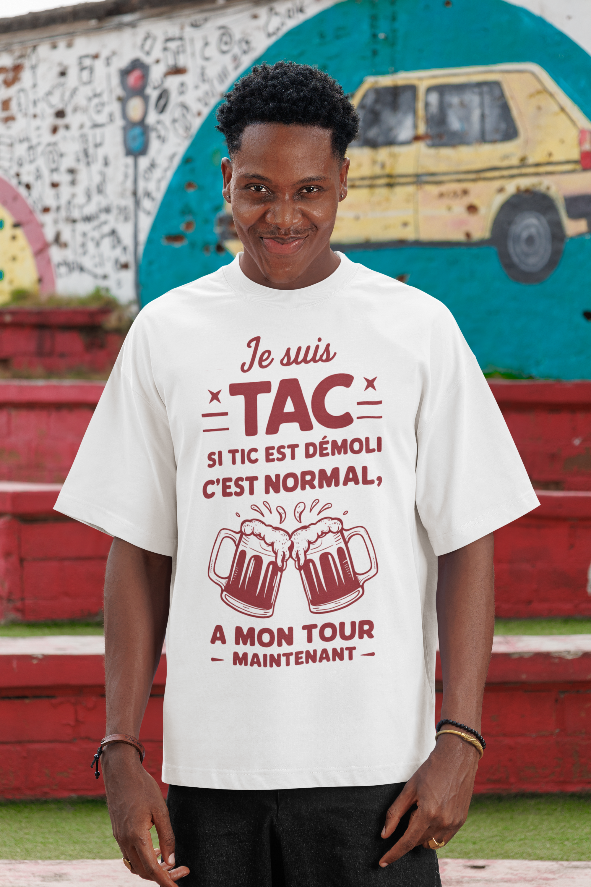 TSHIRT UNISEXE - JE SUIS TAC