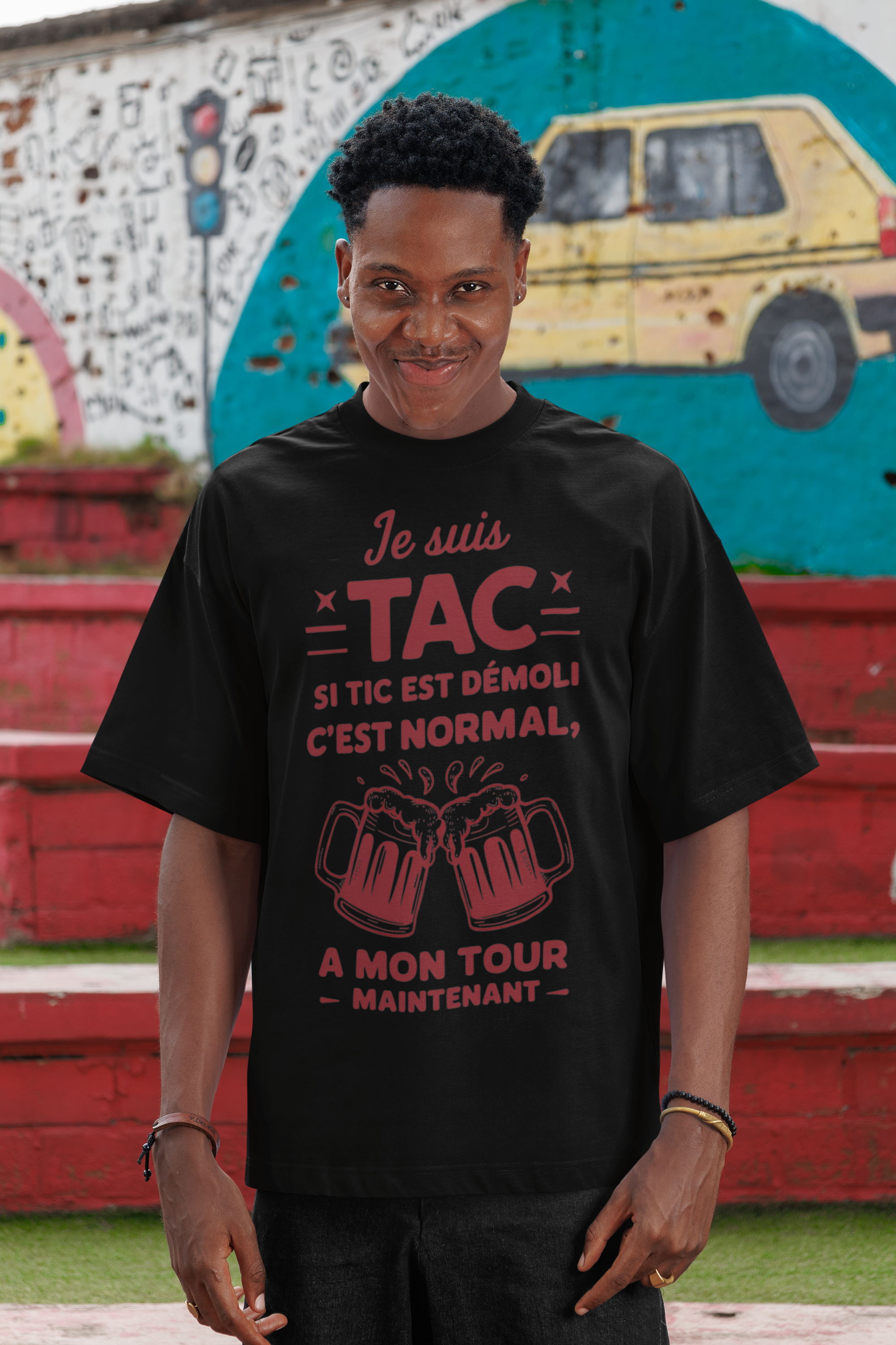 TSHIRT UNISEXE - JE SUIS TAC