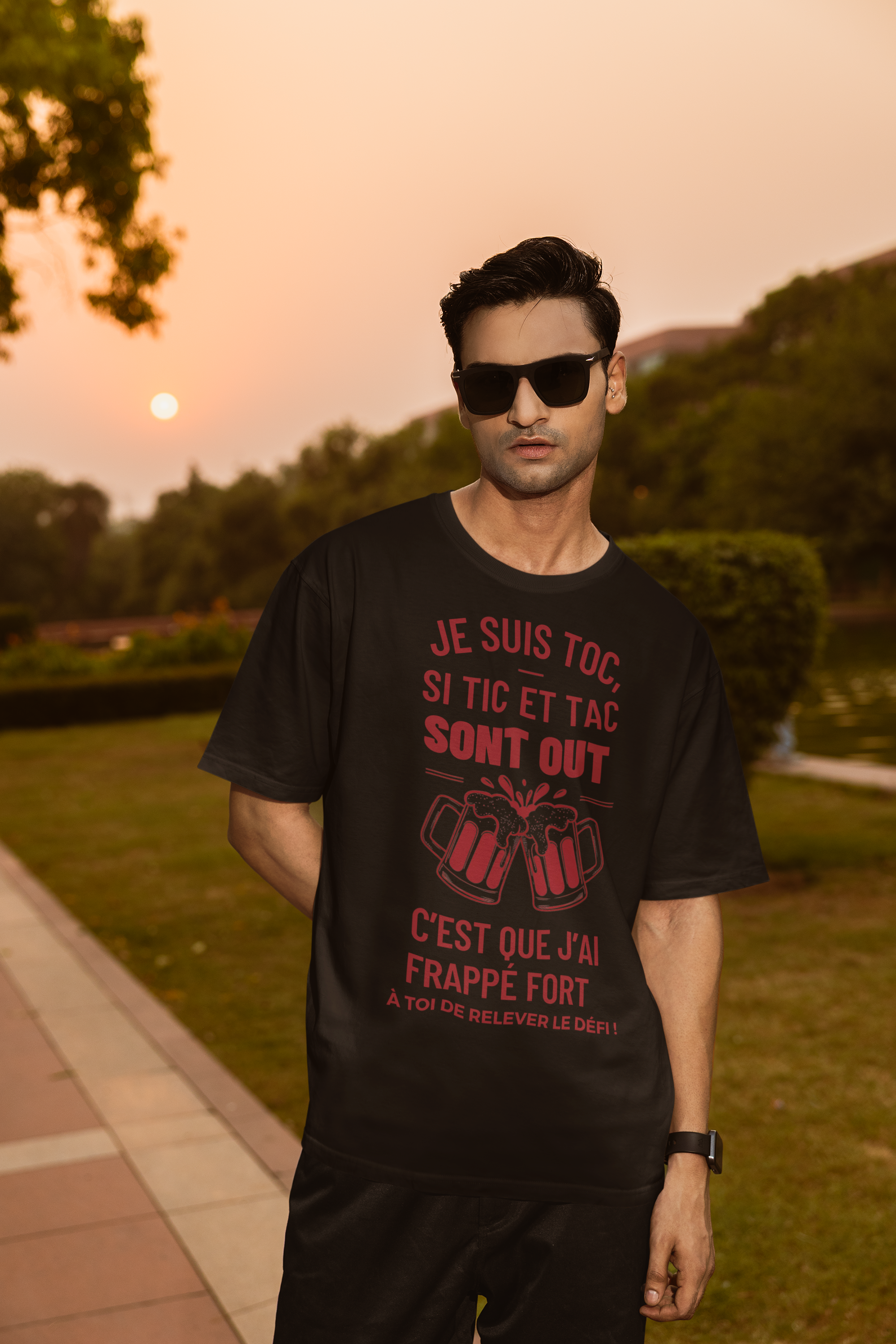 TSHIRT UNISEXE - JE SUIS TOC