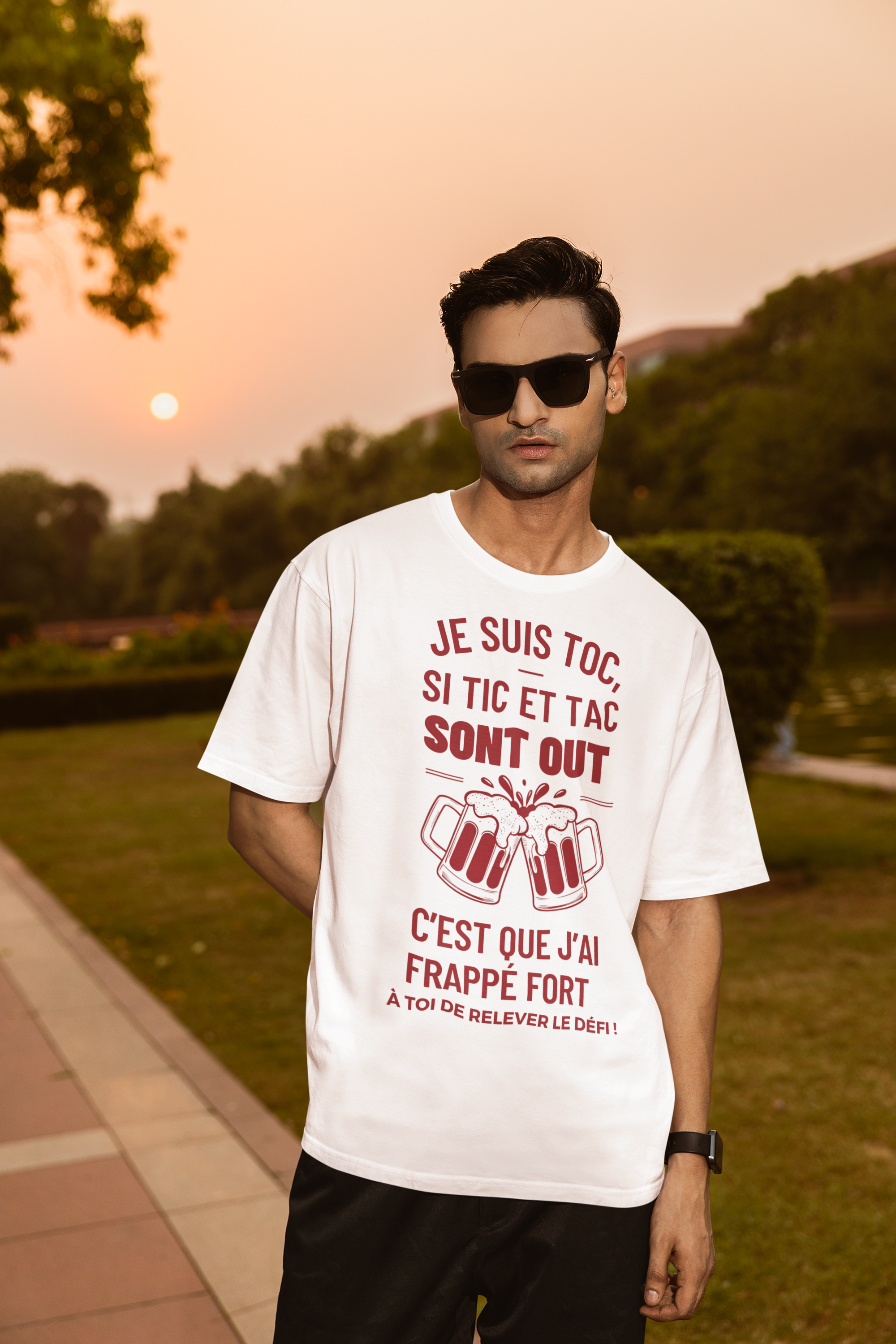 TSHIRT UNISEXE - JE SUIS TOC