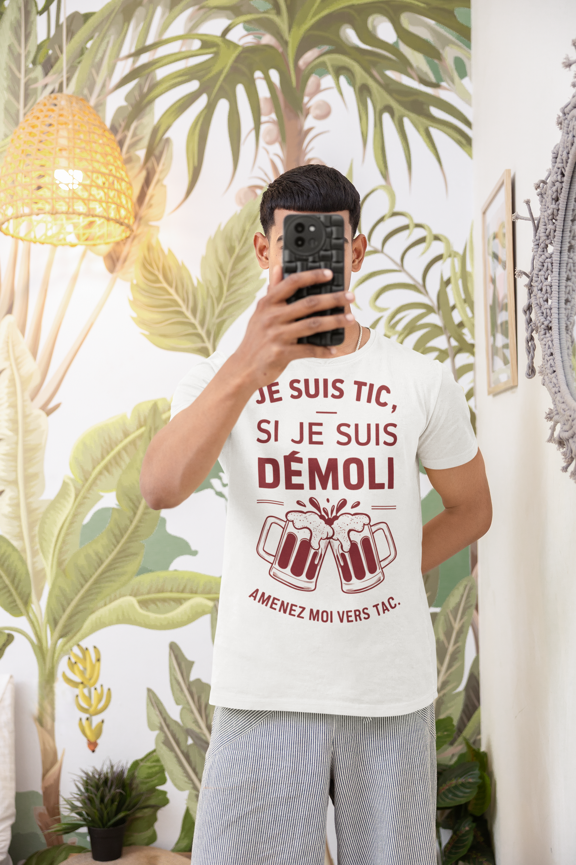 TSHIRT UNISEXE - JE SUIS TIC