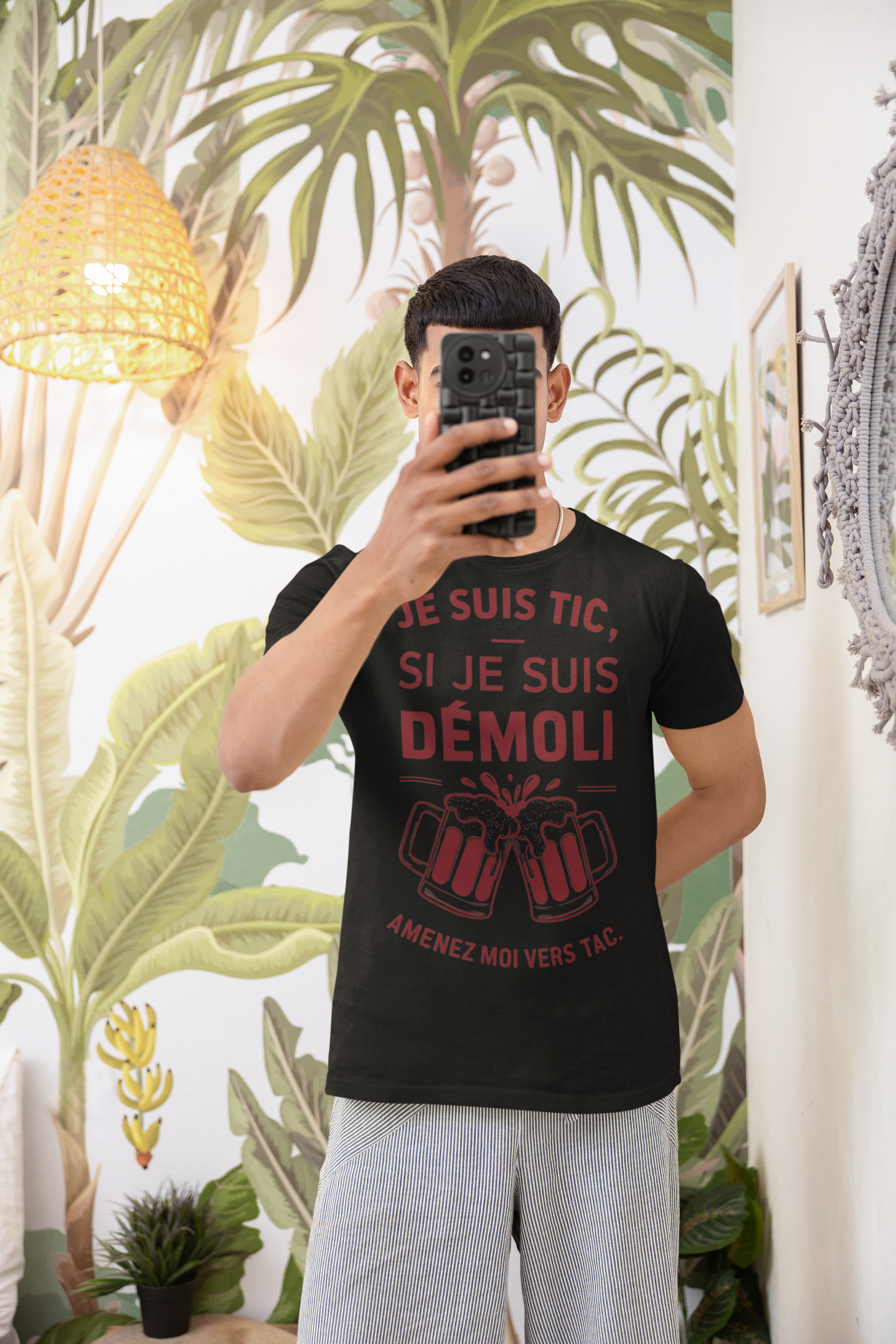 TSHIRT UNISEXE - JE SUIS TIC